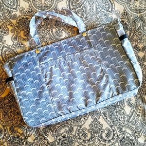 Rume collapsible slate colored pocket tote bag